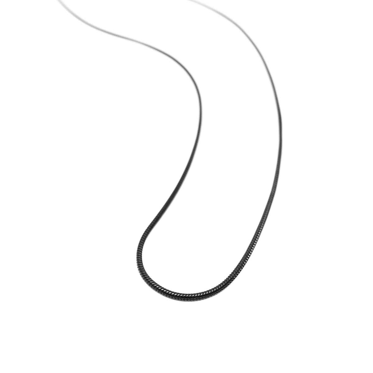 Snake Chain 1mm(black)