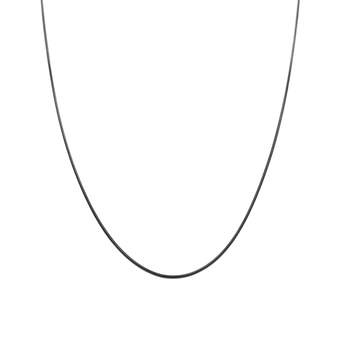 Snake Chain 1mm(black)