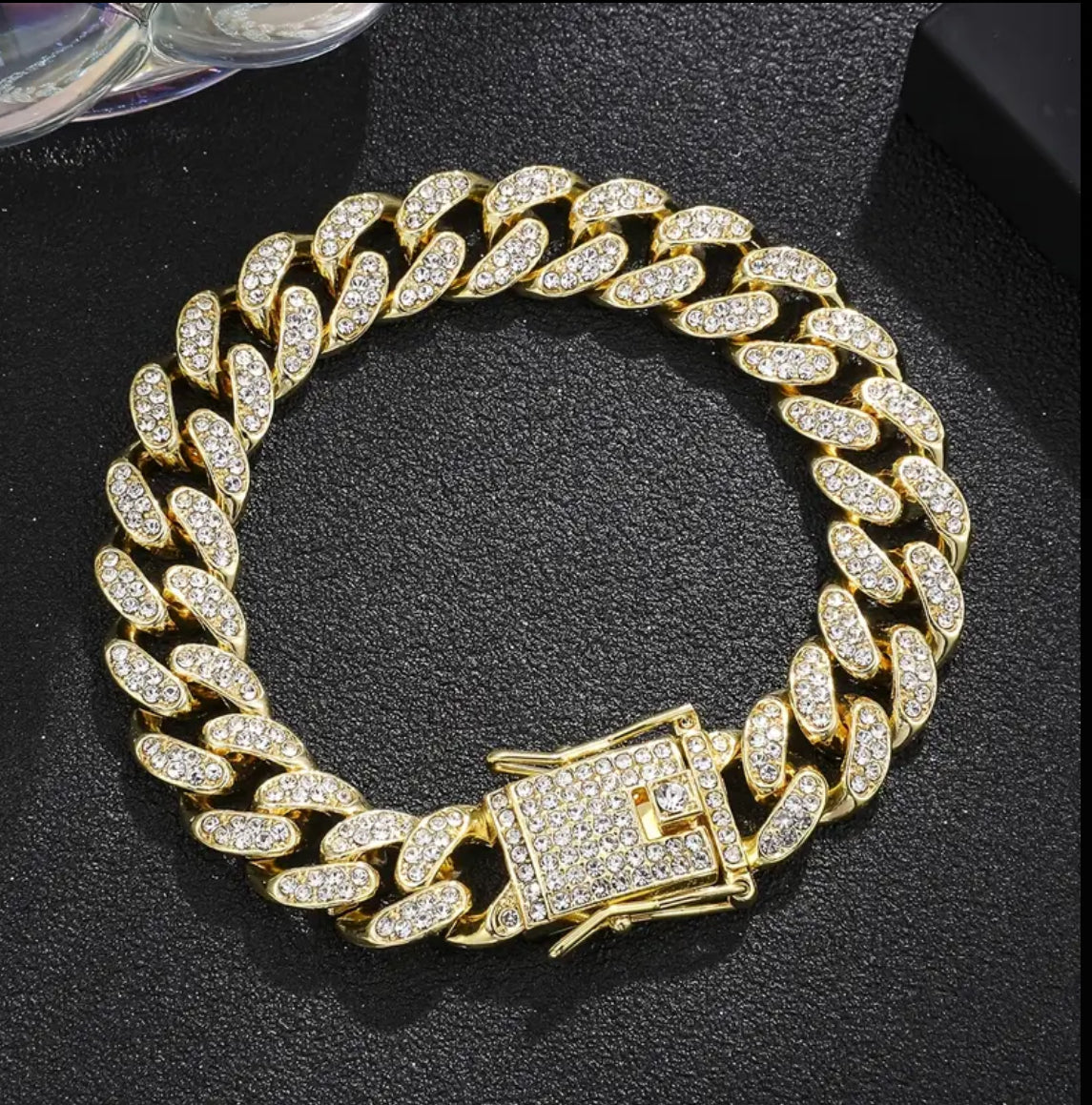 Iced-out Cuban Bracelet