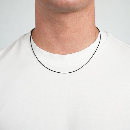 Snake Chain 1mm(black)