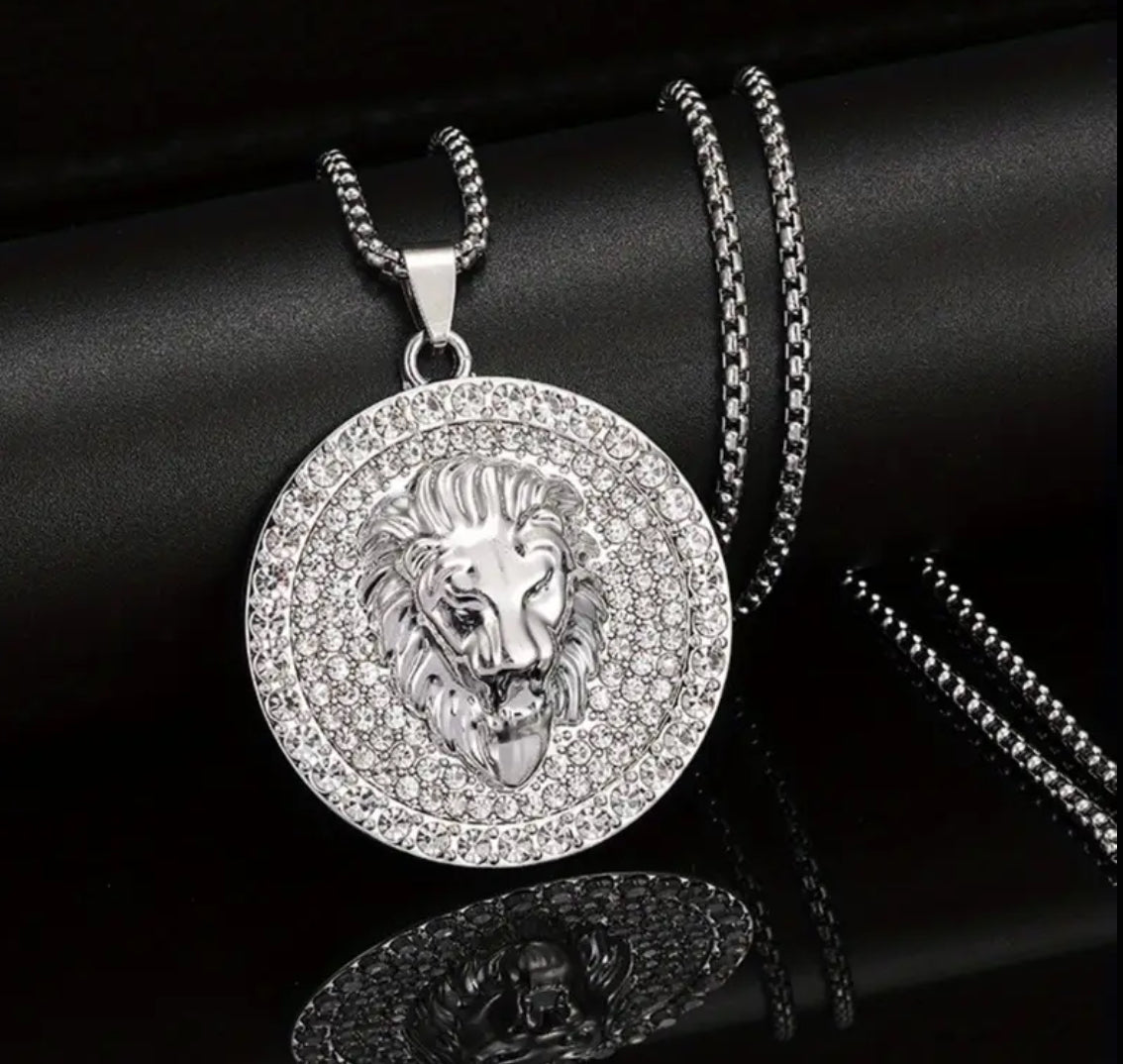 Lion Head Pendant chain