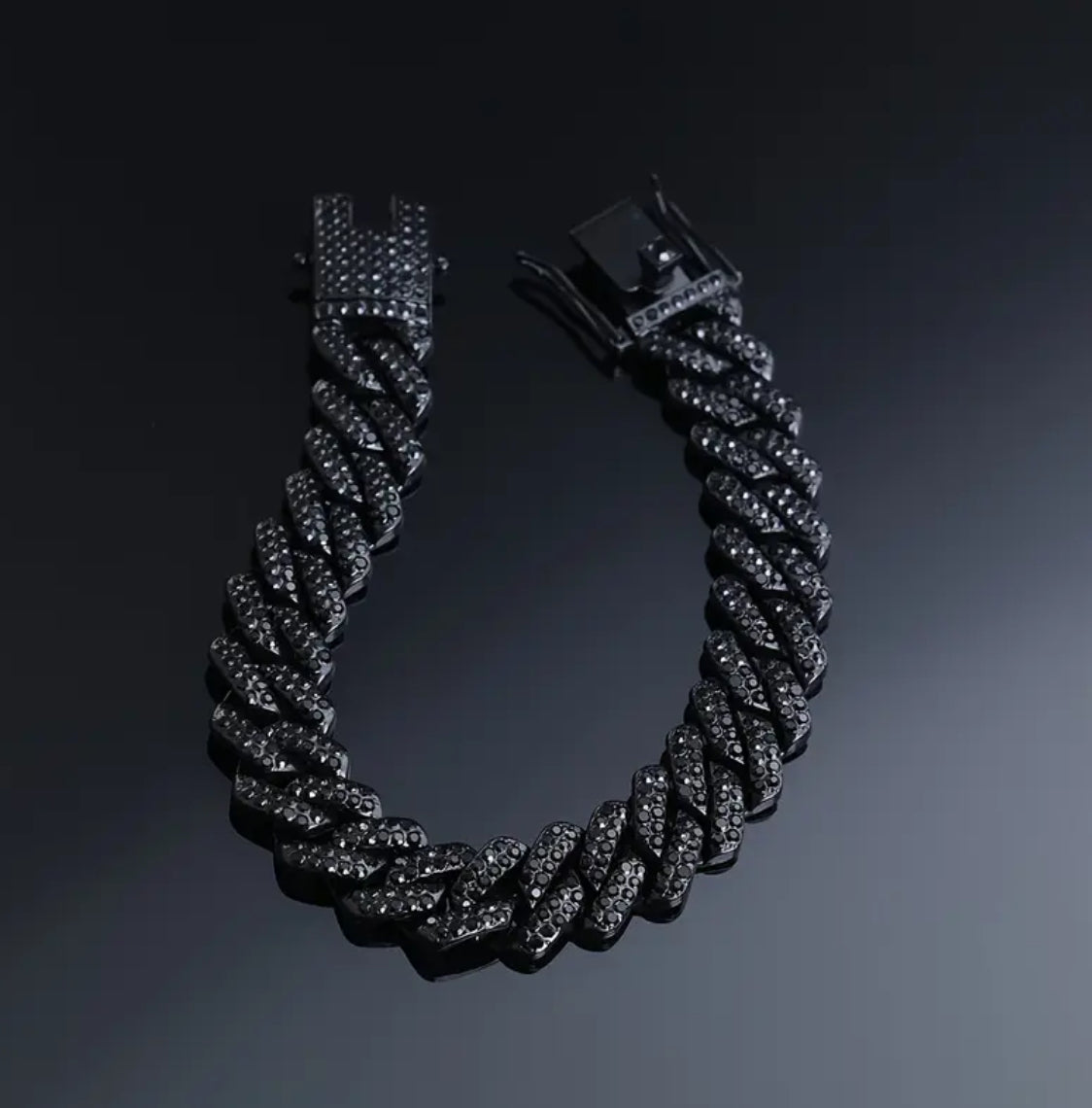 Iced-out Cuban Bracelet