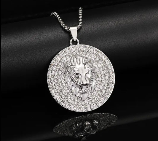 Lion Head Pendant chain