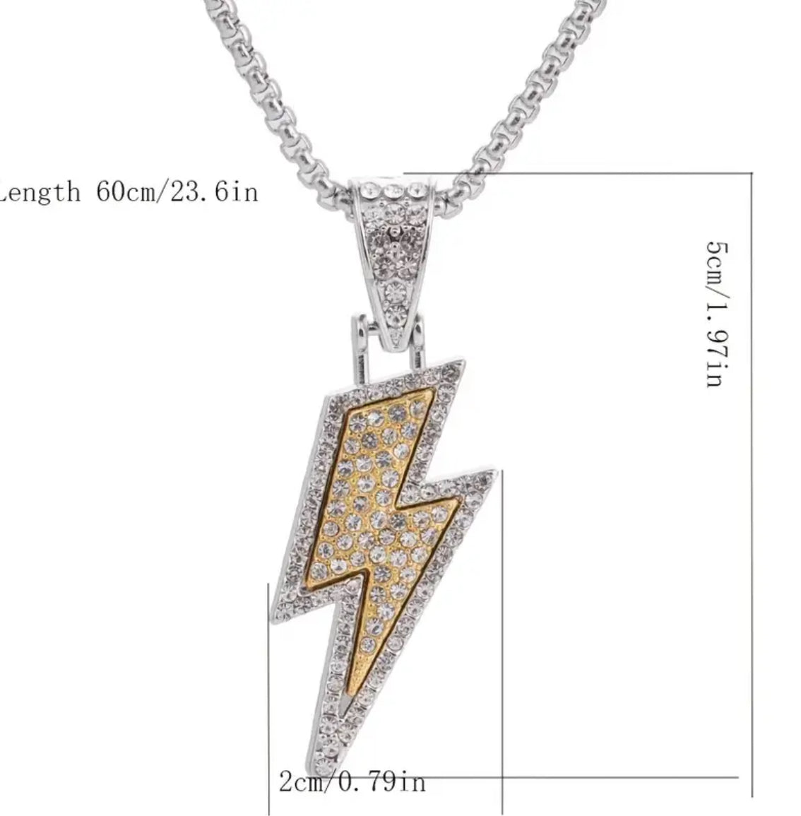 Iced Flash Pendant